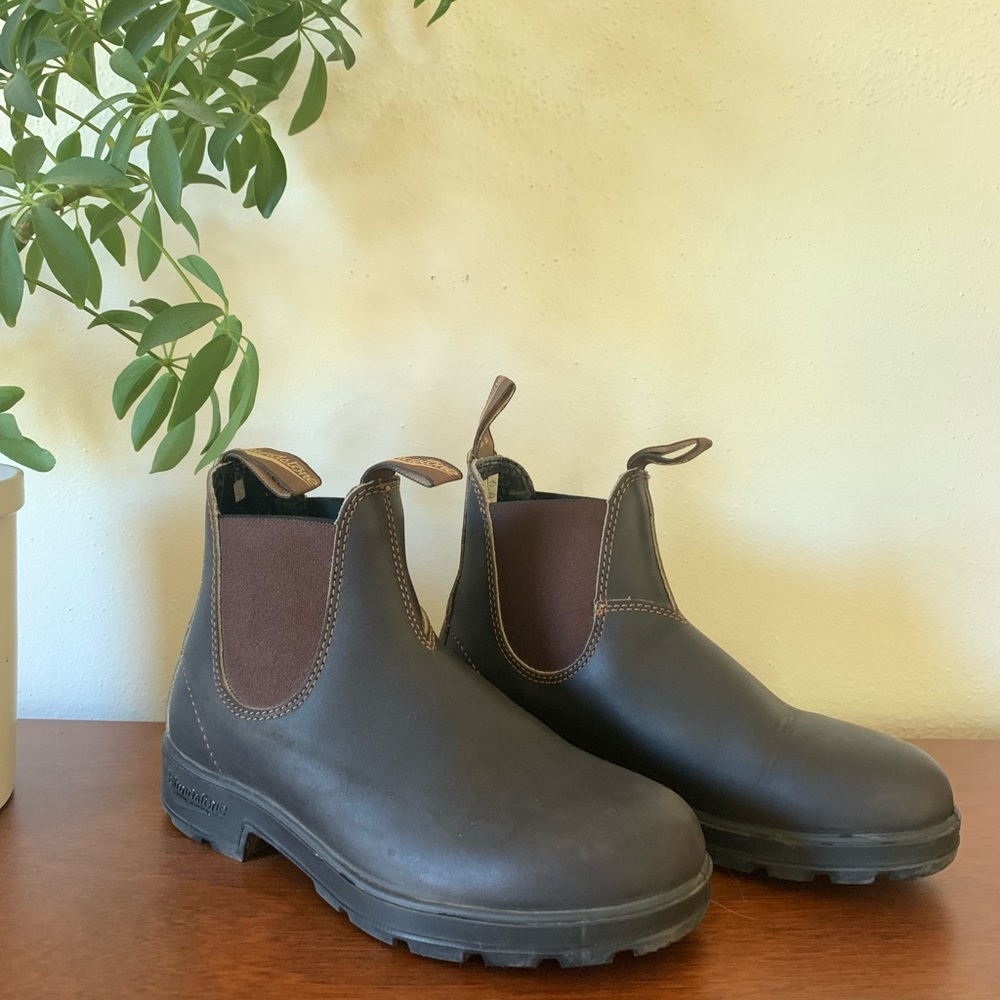 Blundstone 500 Brown Leather Chelsea Boots